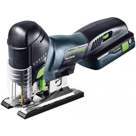 FESTOOL 576523 - Scie sauteuse sans fil PSC 420 HPC 4,0 Ah EBI-Set CARVEX