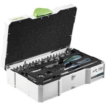 FESTOOL 497881 - Jeu d'outils à cliquet 1/4'' - CE RA-Set 36 (37 pcs.)