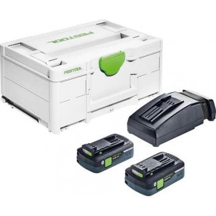 FESTOOL 576811 - Kit d'énergie SYS3 ENG 18 V 2x4,0/TCL6