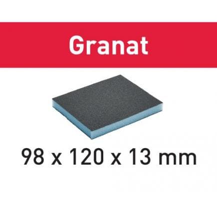 FESTOOL 201507 - Éponge abrasive 98x120x13 GR/6 Granat