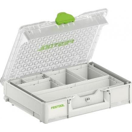 FESTOOL 204854 - Boîtes Systainer³ Organizer SYS3 ORG M 89 ESB avec 6 plateaux
