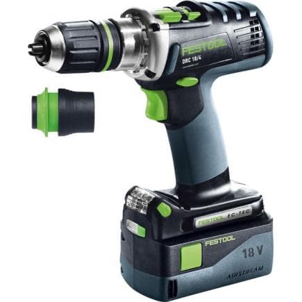 FESTOOL 576459 - Cordless drill DRC 18/4 5,2/4,0Ah I-Plus QUADRIVE