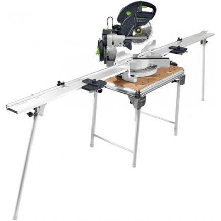 FESTOOL 576663 - Scie à onglet radiale KS 120 REB-Set-II-MFT KAPEX 1 600 W
