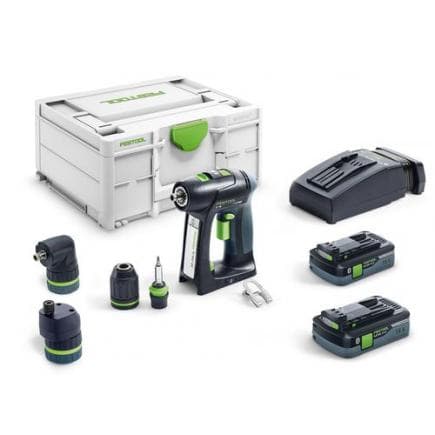 FESTOOL 576992 - Perceuse-visseuse sans fil C 18 HPC 4.0 I-Set