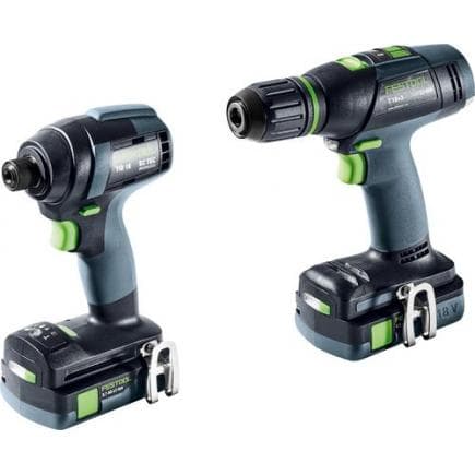 FESTOOL 576493 - Jeu de tournevis et embouts TID 18 C 3,1-Set T18