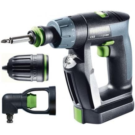 FESTOOL 576094 - Perceuse-visseuse sans fil CXS 2,6-Set GB 230V