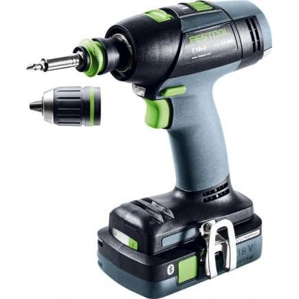 FESTOOL 576447 - Perceuse-visseuse sans fil T 18+3 HPC 4,0 I-Plus