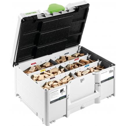 FESTOOL 576794 - Assortiment de chevilles DOMINO Hêtre DS 4/5/6/8/10 1060 BU