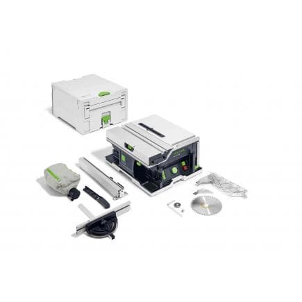 FESTOOL 576820 - Scie circulaire sur table sans fil CSC SYS 50 EBI-Basic 18V 4Ah