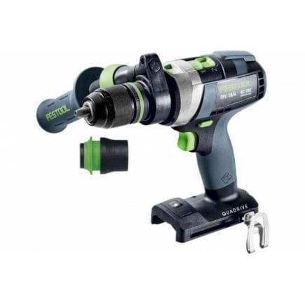FESTOOL 577053 - Perceuse à percussion sans fil TPC 18/4 I-Basic QUADRIVE avec batterie gratuite