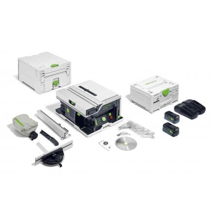 FESTOOL 577374 - Scie circulaire sur table sans fil 36V - CSC SYS 50 EBI-Plus