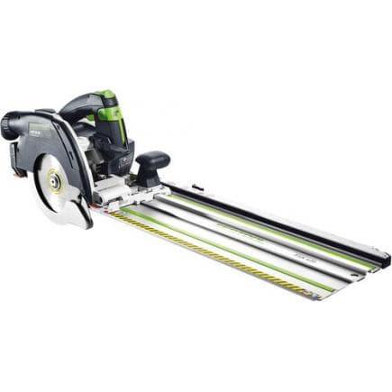 FESTOOL 577444 - Scie circulaire à capot basculant sans fil HKC 55 5,2 EBI-Set-FSK 420
