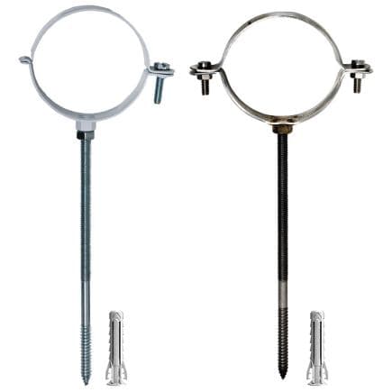 FISCHER 567601 - Collier pour pipes à fumée en acier inoxydable CCF-V / CCF-V