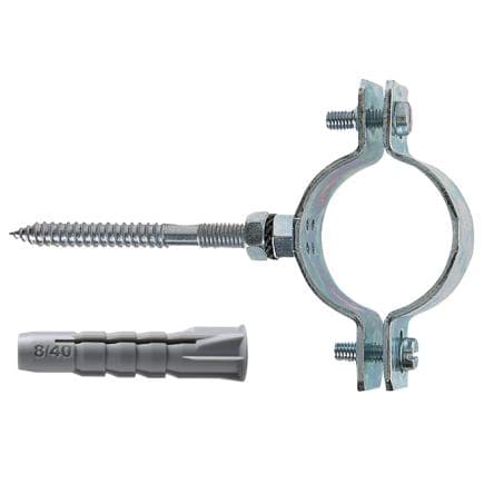 FISCHER 567668 - CPS-V - COLLIER DE TUYAU CPS-V complet avec vis et bouchon