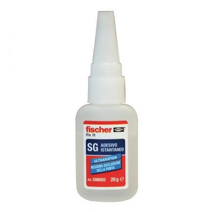 FISCHER 508055 - Colle instantanée SG20 avec liquide cyanoacrylate