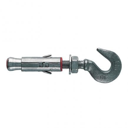 FISCHER 500644 - Cheville en acier avec crochet SLM