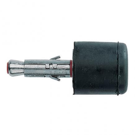 FISCHER 500652 - Cheville en acier avec pare-chocs noir SLM