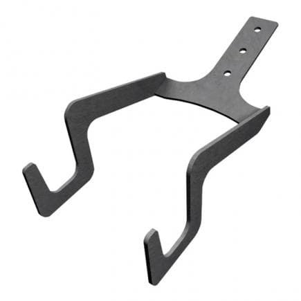 FISCHER 515714 - Support d'échelle de gouttière plate en acier inox