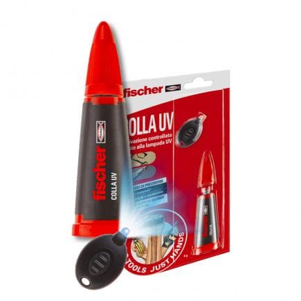 FISCHER 552158 - Colle UV avec LED activateur rayons UV NTJH
