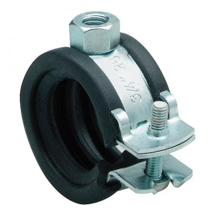 FISCHER 79405 - Hinged pipe clamp with single screw quick closing mechanism FGRS Plus