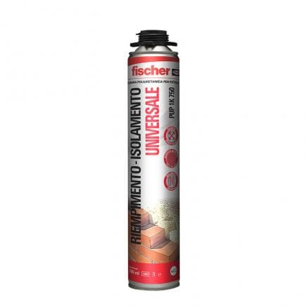 FISCHER 521769 - Mousse polyuréthane universelle multi-usages pour pistolet PUP 1K