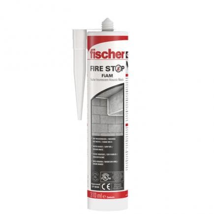 FISCHER 53011 - Mastic acrylique intumescent pour la protection incendie FiAM 310