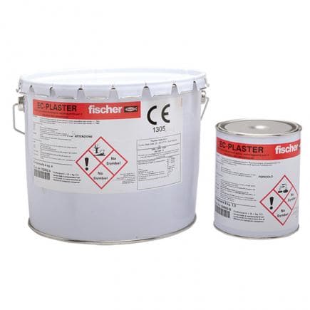 FISCHER 9173 - Mastic adhésif époxy EC-PLASTER (A+B)