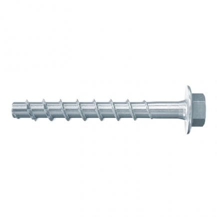 FISCHER 546390 - Vis à béton en acier galvanisé réglable à tête hexagonale et rondelle intégrée Ultracut FBS II US