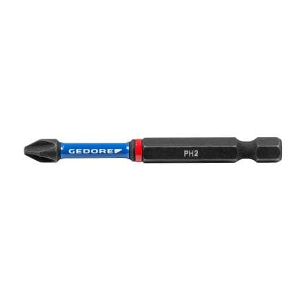 GEDORE 3517624 - Kit de bits torsion pour vis à tête cruciforme PHILLIPS® 70 mm