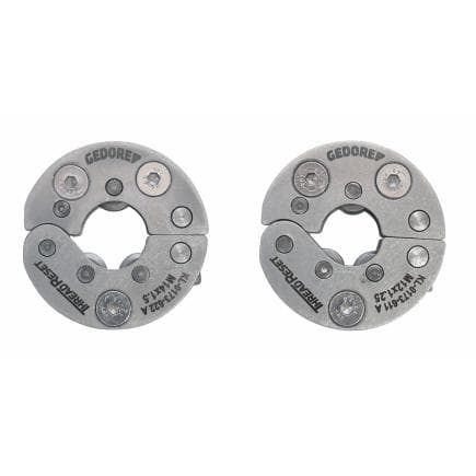 GEDORE 3461904 - KL-0173-601 A - Jeu d’outils de reformage de filetage pour écrous de roue (M12x1,25 + M14x1,5)
