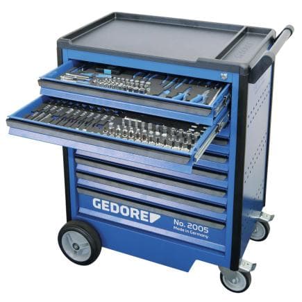 GEDORE 3421147 - KL-4998-400 - Servante d’atelier avec assortiment automobile (466 pcs.)