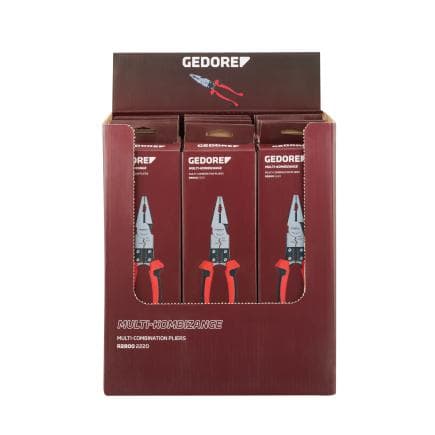 GEDORE 3301935 - R28009112 - Présentoir pinces universelles Multi (12 pcs.)