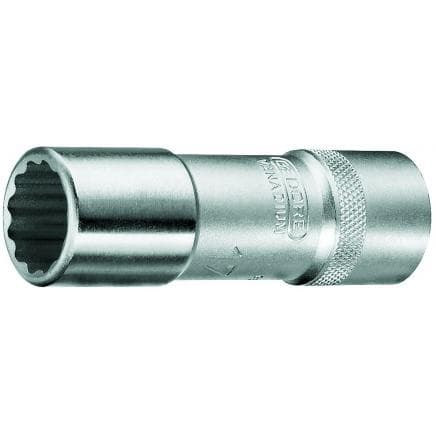 GEDORE 6141140 - Clé à douille longue 1/2'' avec profil UD métrique