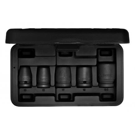 GEDORE 1646923 - Jeu de douilles impact hexagonales métriques (5 pcs.)