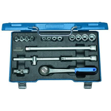 GEDORE 6240200 - Jeu de douilles 3/8'' (17 pcs.)
