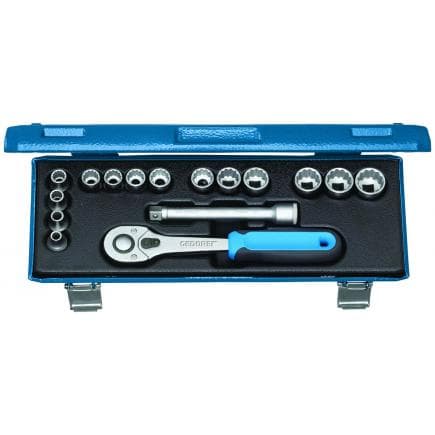 GEDORE 2682893 - Jeu de douilles 3/8'' (16 pcs.)