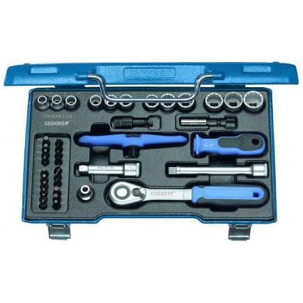 GEDORE 1973347 - Jeu de douilles 3/8'' (40 pcs.)