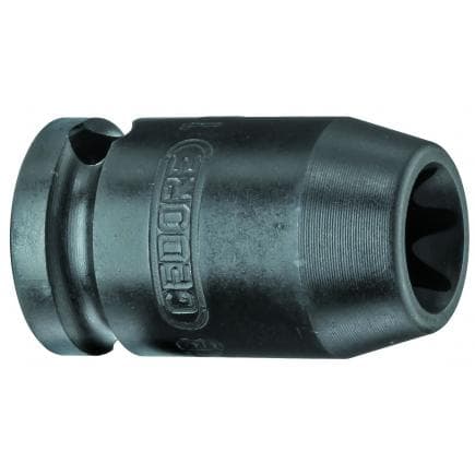 GEDORE 6265110 - Clé à douille impact 3/8'' pour vis Torx® à tête saillante