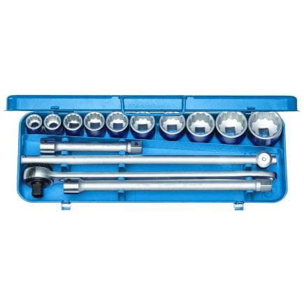 GEDORE 6280420 - Jeu de douilles hexagonales métriques 3/4'' avec profil UD (14 pcs.)