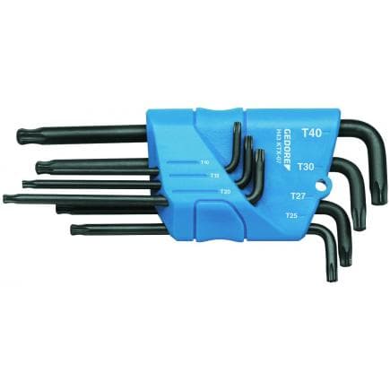 GEDORE 1531441 - Jeu de clés Allen Torx® avec support (7 pcs.)