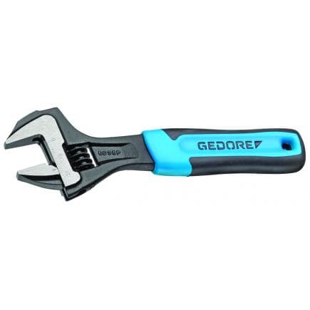 GEDORE 2668823 - Clé à molette phosphatée avec manche en plastique