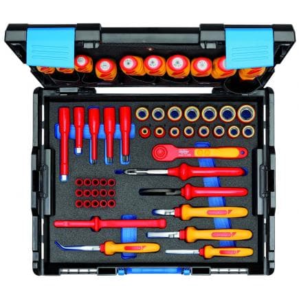 GEDORE 2979063 - Jeu d'outils VDE Hybrid en mallette (53 pcs.)