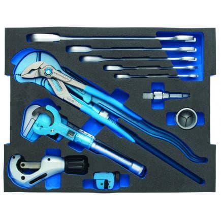 GEDORE 2940590 - Set d'outils sanitaires en mallette (13 pcs.)