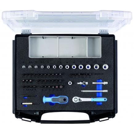 GEDORE 2836165 - Jeu de clés à douilles 1/4'' en coffret (58 pcs.)