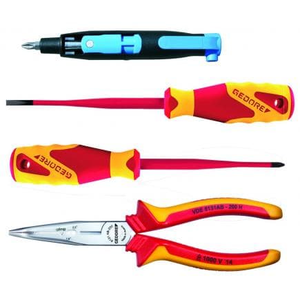 GEDORE 2951770 - Jeu de pinces VDE en coffret (4 pcs.)