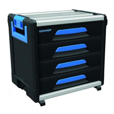 GEDORE 2954311 - Boîte à outils WorkMo B2 avec 4 tiroirs H6