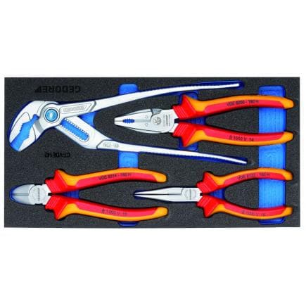 GEDORE 2309033 - Jeu de pinces VDE dans le Module Check-Tool