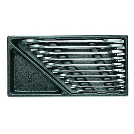 GEDORE 6621000 - Jeu de clés à fourche doubles dans le module ES