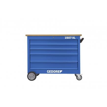 GEDORE 3127869 - Établi mobile avec 4 tiroirs 985x1200x625