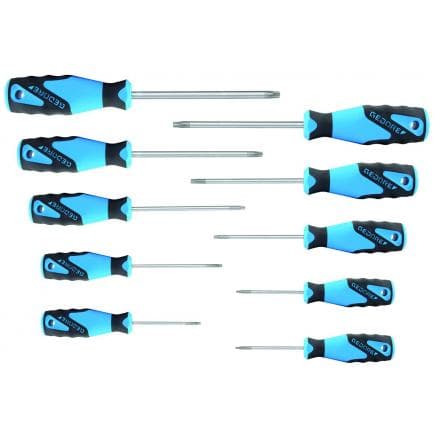 GEDORE 1482335 - Jeu de tournevis Torx® 3C (10 pcs.)